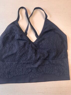 Black Lace-Detail Bralette - Women Intimates & Sleepwear